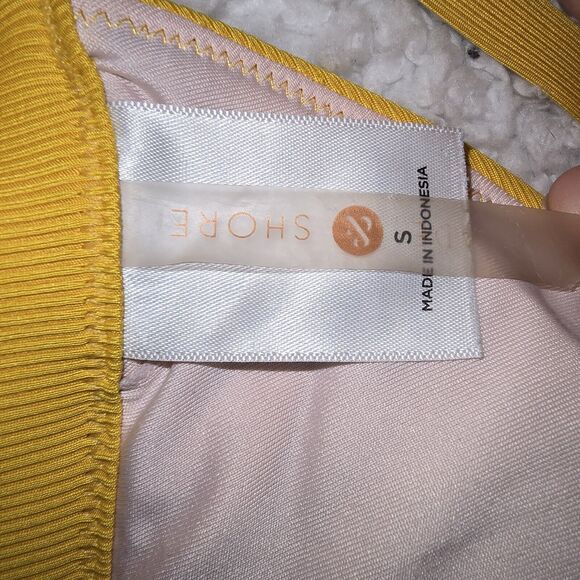 Shade Shore Yellow Bikini Top Size Small S - Picture 4 of 4